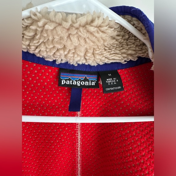 2000’s Patagonia “Deep Pile” Classic Retro X Vintage Jacket, Men’s Medium - Picture 10 of 16